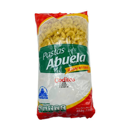 BULTO PASTA LA ABUELA CODITOS 10U