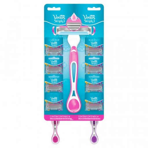 CARTON VENUS MUJER 3 NAVAJA 4U