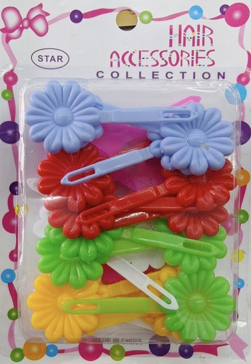 CAJA HAIR PINS FLOWER 24U