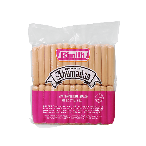 SALCHICHA FRANKFURTER AHUMADAS 5LB