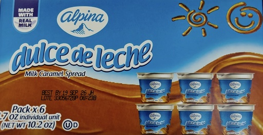 DULCE DE LECHE ALPINA 6PACK