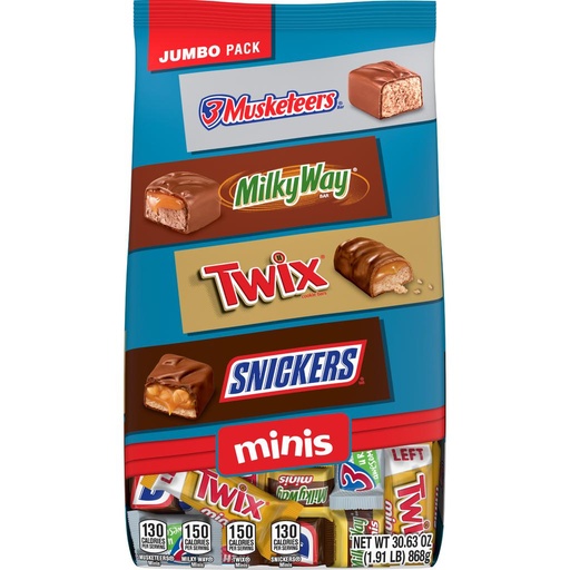 MARS CHOCOLATES MINIS 868G