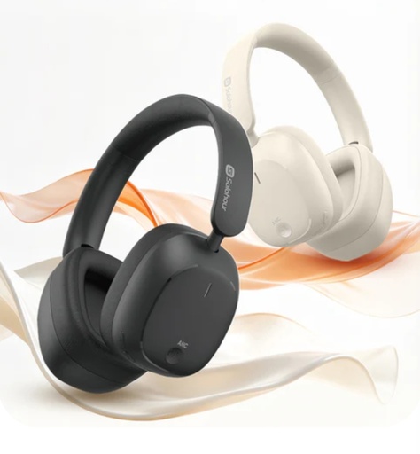 SOLOHOUR H10 OVER-EAR BLUETOOTH HEADPHONES BLACK