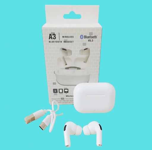 AUDIFONOS A3 WIRELESS BLUETOOTH HEADSET