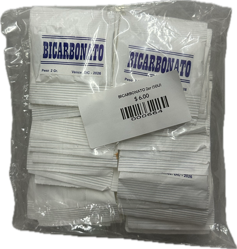 BICARBONATO 2gr (50U)