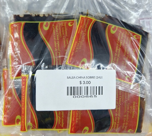 SALSA CHINA SOBRE (24U)
