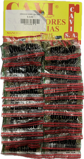 OREGANO SOBRE 1.2gr (26U)