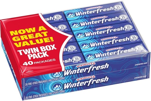 BANDEJA CHICLE WINTERFRESH 20U