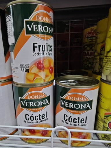 COCTEL DE FRUTAS 410G