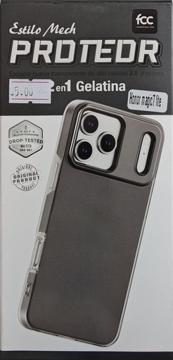 FCC COVERE JELLY SILICONE COLOR LISO MG7L