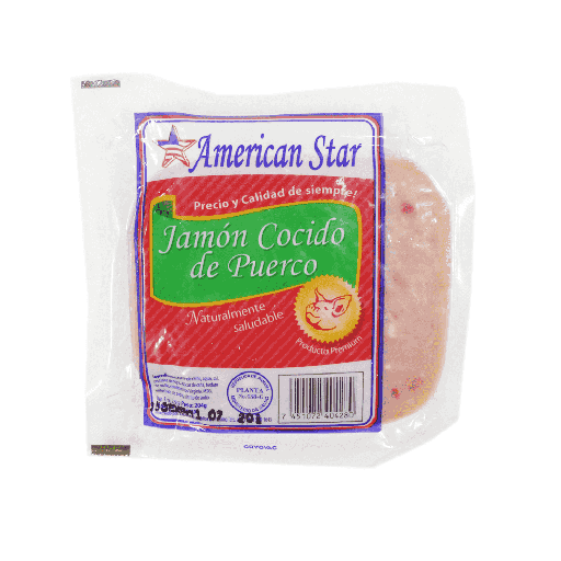 JAMON COCIDO PUERCO AMERICAN STAR 