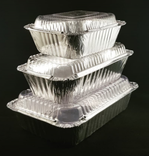 BANDEJA ALUMINIO CON TAPA 38OZ 25U