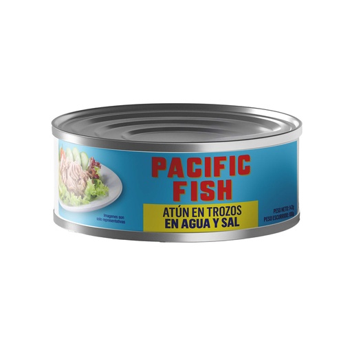 PF ATUN EN TROZO AGUA Y SAL 
