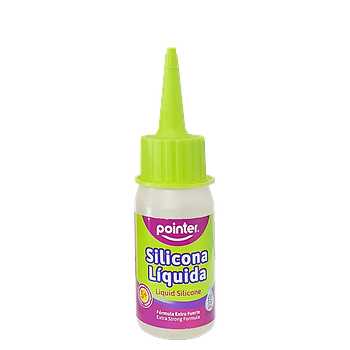 GOMA SILICONA LIQUIDA POINTER 30ML 12DOC