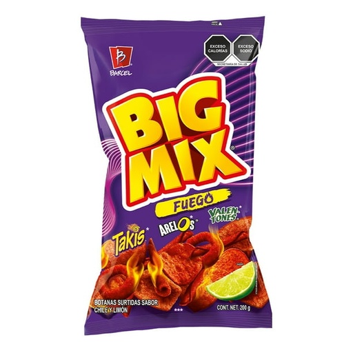 BIG MIX FUEGO 40G