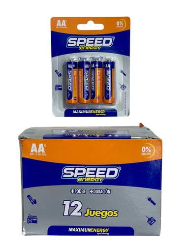 CAJA BATERIA SPEED AA 12U