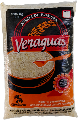 [VERAGUA] ARROZ PRIMERA VERAGUAS 2LB