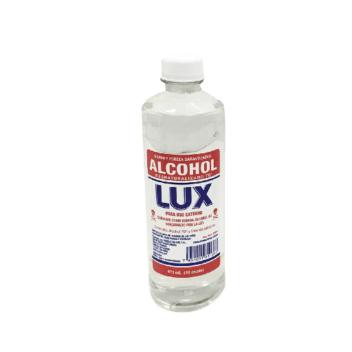ALCOHOL LUX 16oz CAJA 