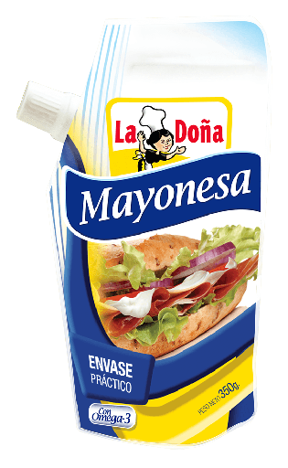 CAJA DE MAYONESA LA DOÑA 350G 24U