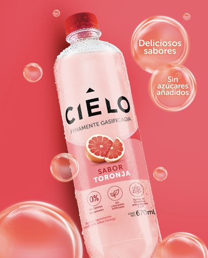 AGUA CIELO TORONJA 670ML