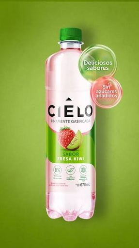 AGUA CIELO FRESA KIWI 1.6LT
