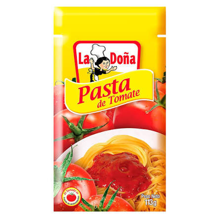CAJA PASTA TOMATE LA DOÑA 113G 12U