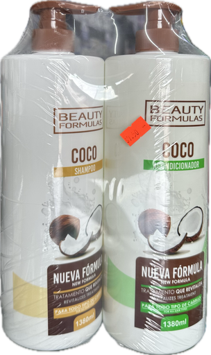 DUO PACK SHAMPOO Y ACONDICIONADOR COCO BF 1380ML
