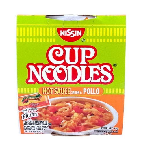SOPA VASO NISSIN POLLO PICANTE