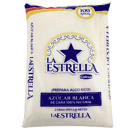 BULTO AZUCAR BLANCA LA ESTRELLA 800G 25U