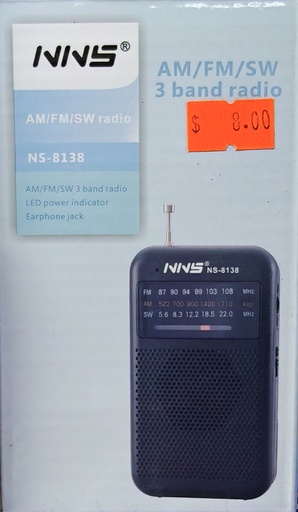 [HW] RADIO 3 BANDAS NS-8138 