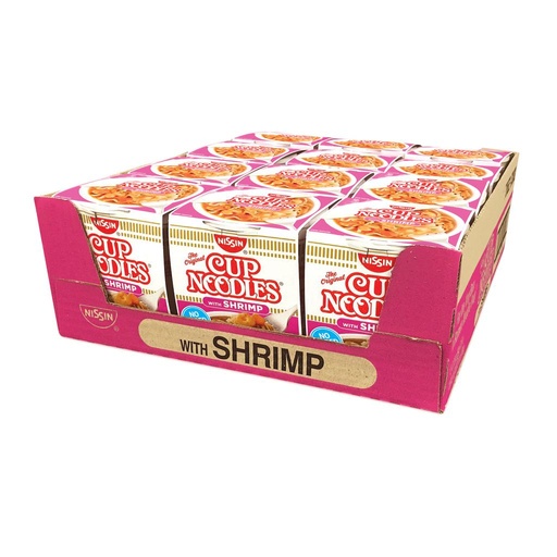 CAJA SOPA VASO NISSIN CAMARON 12U