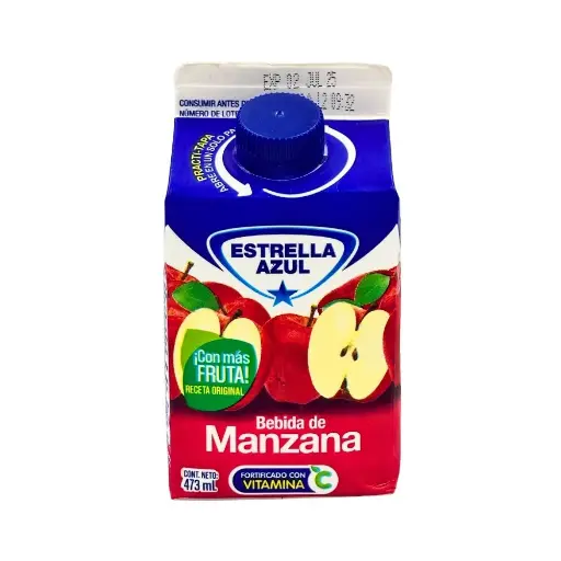ESTRELLA AZUL MANZANA 473ML