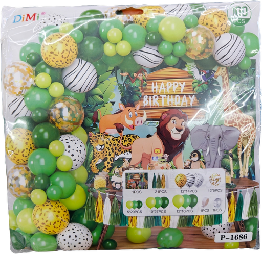 ARCO DE SAFARI 100PCS (MS-75-007)