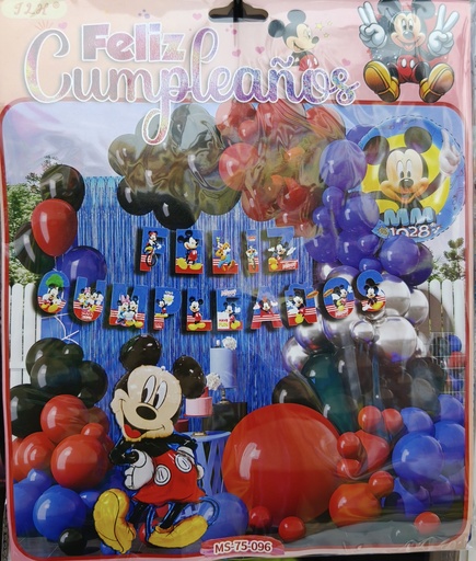 ARCO DE GLOBOS DE MICKEY (MS-75-096)