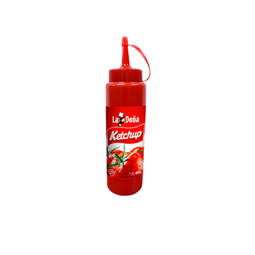 KETCHUP LA DOÑA REUTILIZABLE 405G