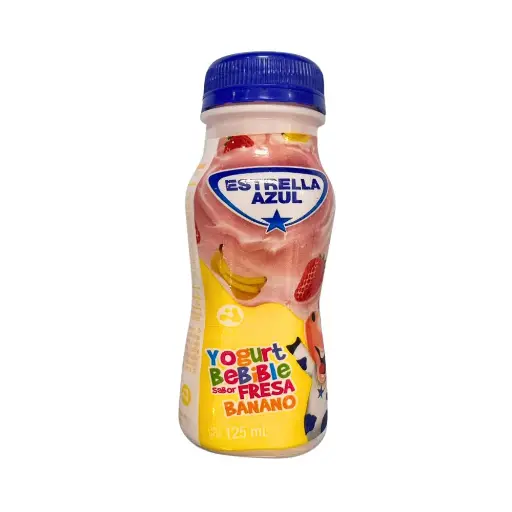 YOGURT BEBIBLE FRESA BANANO 125ML