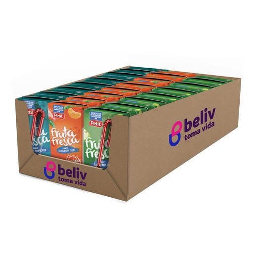 CAJA PETIT FRUTA FRESCA 24U