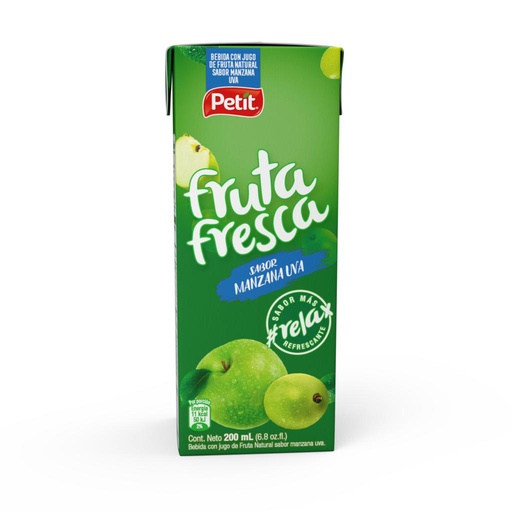 PETIT FRUTA FRESCA MANZANA 200ML