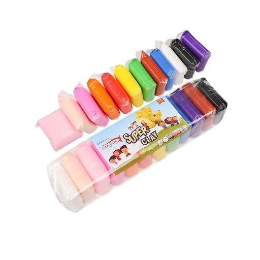 SUPER CLAY MASILLA COLORES 12U