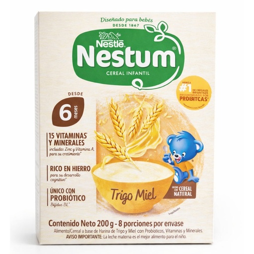 NESTUM CEREAL TRIGO MIEL 200G