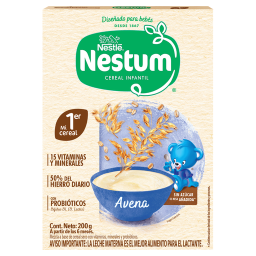 NESTUM CEREAL AVENA 200G 