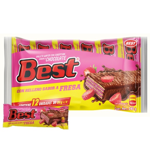 BEST RELLENO DE FRESA