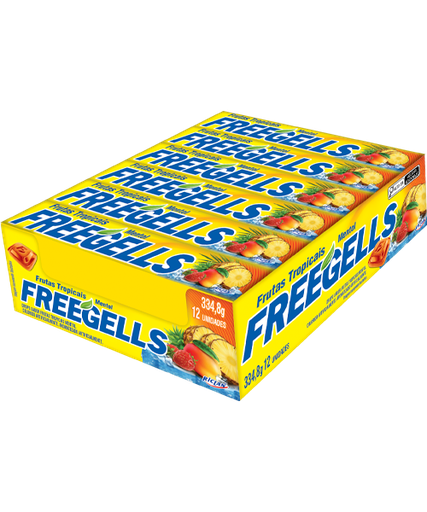 FREEGELLS FRUTAS TROPICALES 12U