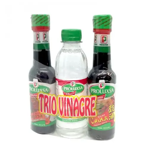 TRIO PACK SALSA/VINAGRE PROLUXSA