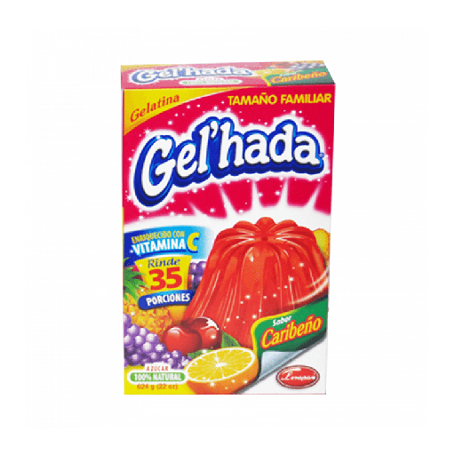GELATINA CARIBEÑO 624G