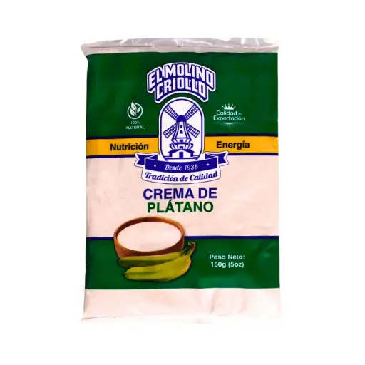 CREMA DE PLATANO MOLINO CRIOLLO 150G