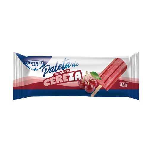 PALETA DE CEREZA ESTRELLA AZUL 88G