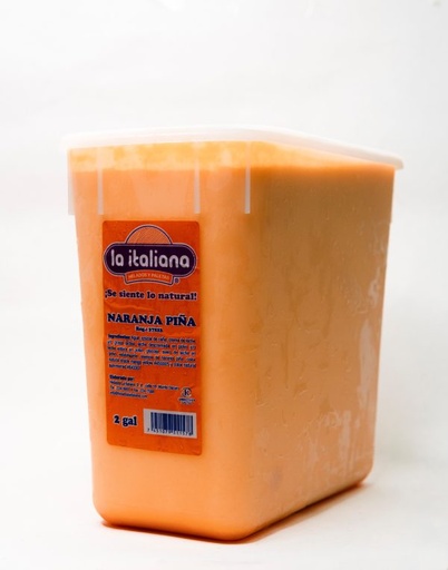 LA ITALIANA HELADO NARANJA PIÑA 2GAL