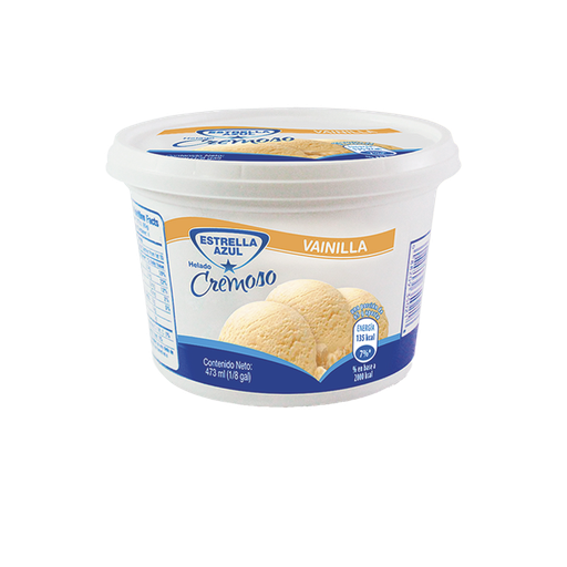 HELADO VAINILLA ESTRELLA AZUL 473ML