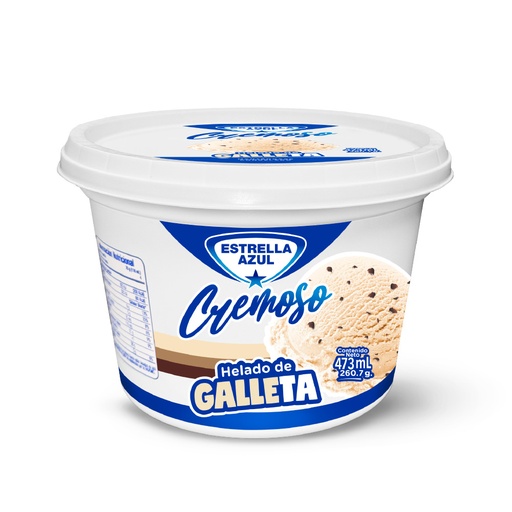HELADO GALLETA ESTRELLA AZUL 473ML